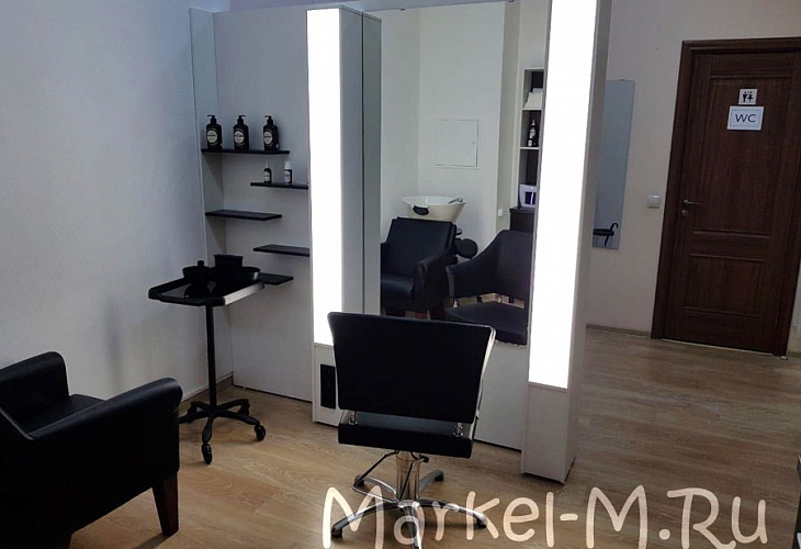Рабочее место парикмахера-колориста зеркало с подсветкой
